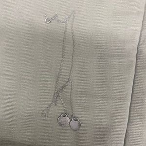 Double Heart Tag Pendant